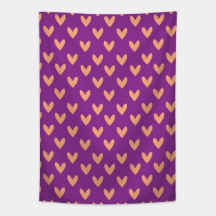 Hearts Repeated Pattern 082#001 Tapestry