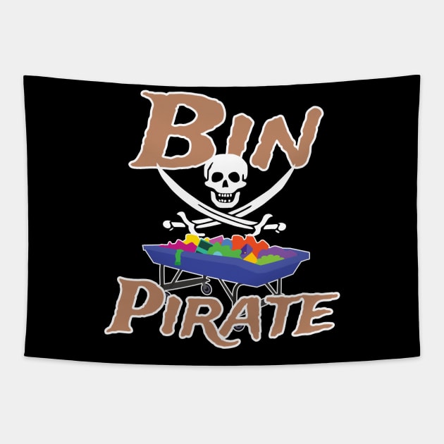 Bin Pirate Tapestry by jw608