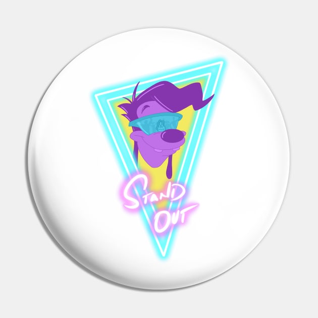 80’s Stand Out Pin by Leevie