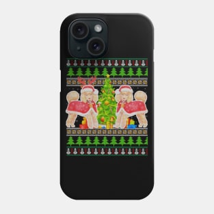 Poodle Dog Ugly Christmas Puppy Funny Dog Christmas Gifts Phone Case