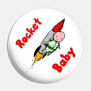 Rocket Baby #2 Pin