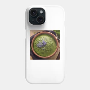 Matcha Tea Time Green Vintage Phone Case