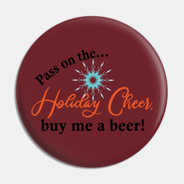 Holiday Cheer with a Beer Pin by islander