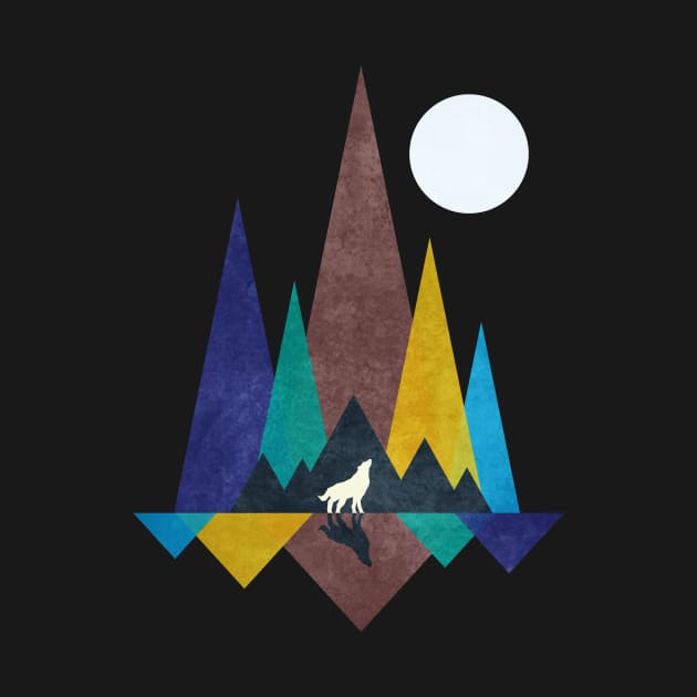 Moon Light Wolf by ShaDesign