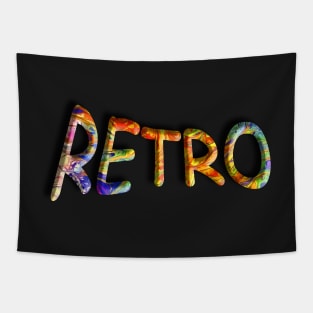 Psychedelic Retro Tapestry