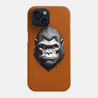 Angry Silverback Gorilla: Unleash the Power of Nature! Phone Case