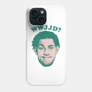 WWJD / What Would Jim Do? Phone Case