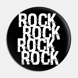 rock psychodelic logo Pin