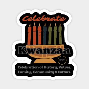 Kwanzaa Candles Magnet