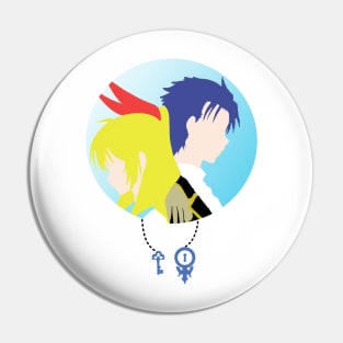 Chitoge and Raku Pin