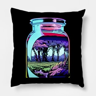 Forest In A Container Pillow