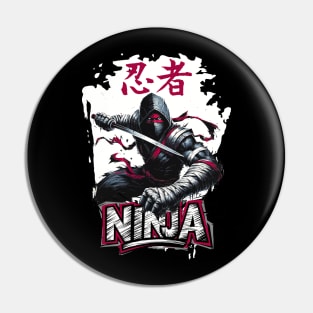 Smoke Bomb Ninja Pin