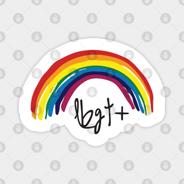 LBGT+ Magnet by Shatpublic