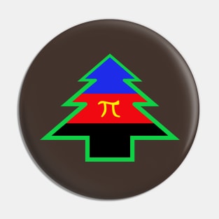 Polyamory Pride: Christmas Tree Pin