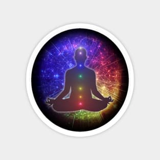 Energy Flow Radiance Chakra Meditation Magnet