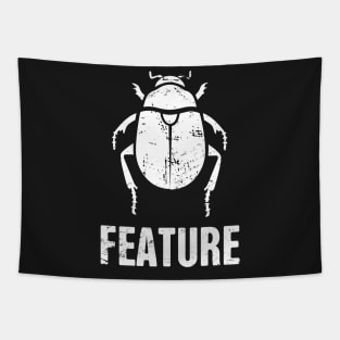 Feature Or Bug?  - Funny CS Software Developer Tapestry