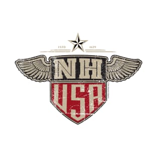 New Hampshire USA Shield T-Shirt