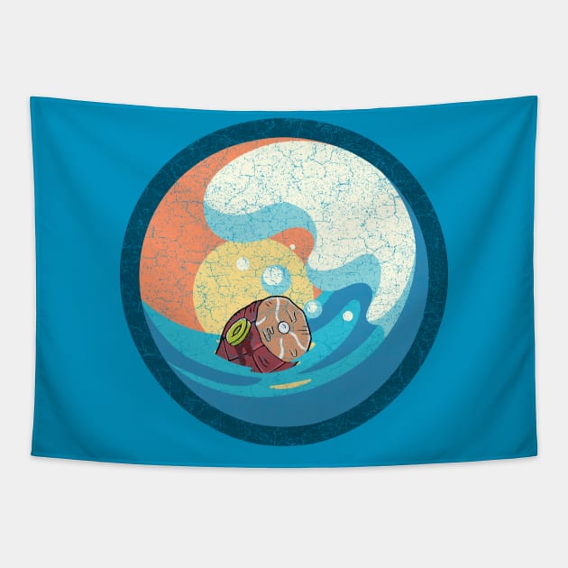 Beach Ham Tapestry by Sunny Legends