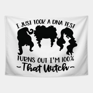 Hocus Pocus 100 Percent That Witch Tapestry