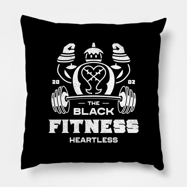 Large Body Heartless Gym Pillow by logozaste