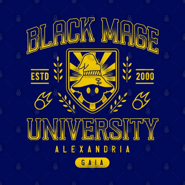 Black Mage University Emblem by Lagelantee