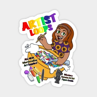 Artist Loops: Traditional Artist Magnet