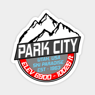 Ski Park City Utah USA Skiing Paradise Magnet