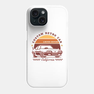 Custom Retro Car. Limited Edition Phone Case