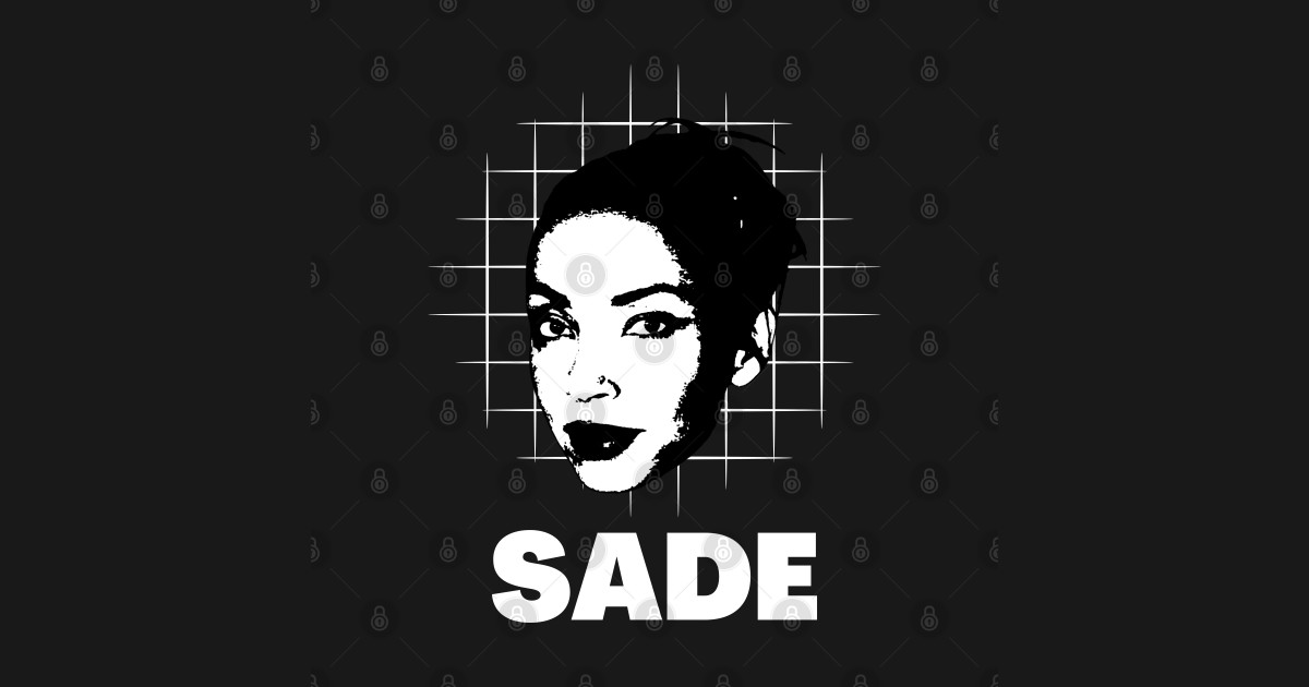 Sade -> retro design - Sade Adu - T-Shirt | TeePublic