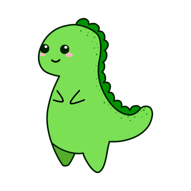 Kawaii Cute T-rex - T Rex - T-Shirt | TeePublic