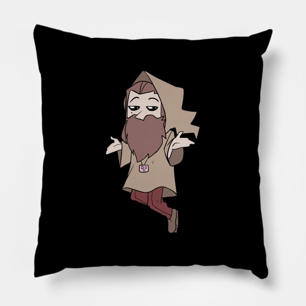 Old Larry Pillow by WiliamGlowing