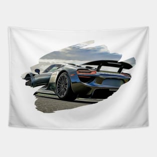 918 Spyder Hybrid Art Print Tapestry