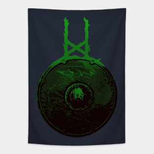 Draugr Shield Banner Tapestry