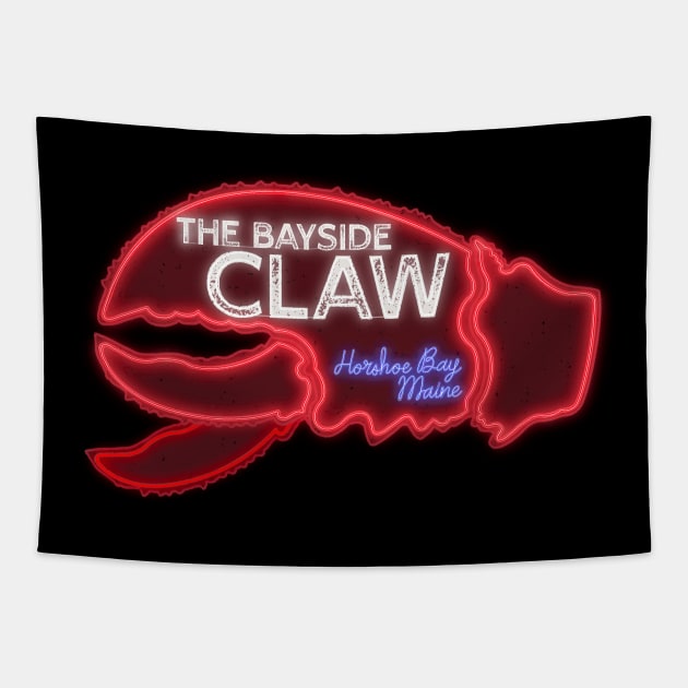 The Bayside Claw Tapestry by Maddy Young