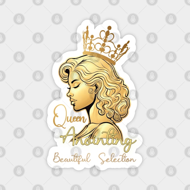 Divine Favor: Queen Esther Inspirational Magnet by Angelic Gangster