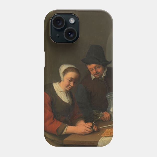 The Confidential Interview by Adriaen van Ostade Phone Case by Classic Art Stall