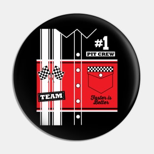 Pit Crew Costume Pin