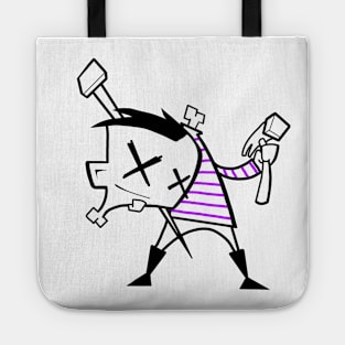 Mr. Sinmo (Zim style) purple Tote