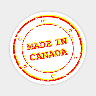 Made in Canada, america, patriot, style, design Magnet