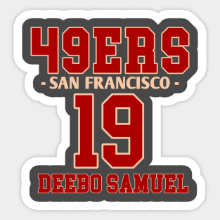 San Francisco 49ers Stickers for Sale