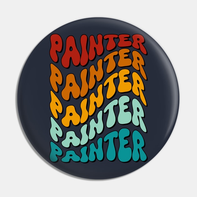 Painter Pin by TrendyPlaza