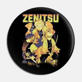 Zenitsu Bootleg Pin