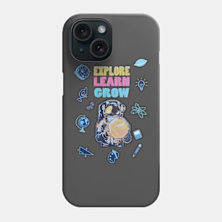 Explore learn crow Phone Case