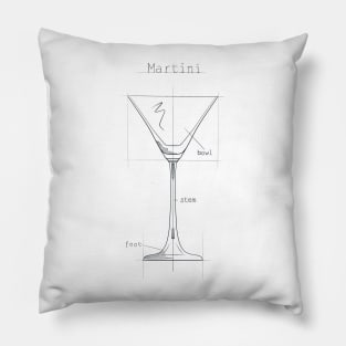 Martini Pillow