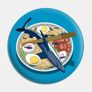 Ramen shark Pin