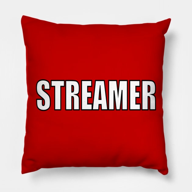 Streamer Pillow by Ivetastic