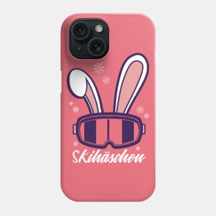 Skihäschen | Ski bunny Phone Case