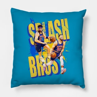 Splash Bros Paint Pillow