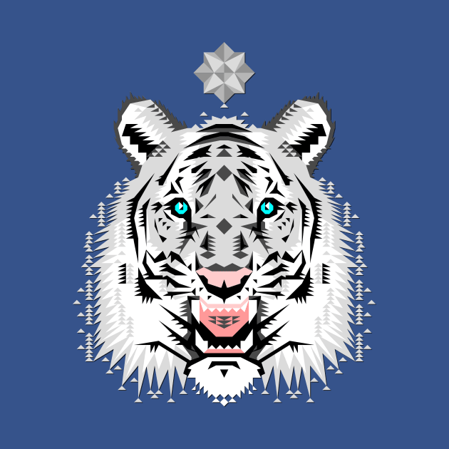 Snow Tiger by chobopop