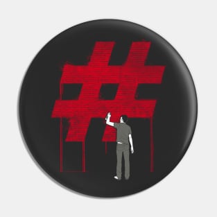 Hashtag Pin